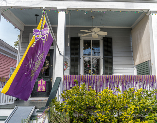 Mardi Gras Porch