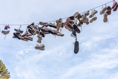 Shoes on the Line